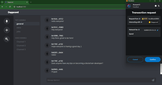 Decentralized NFT Chat Platform